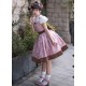Pink Up Chocolate Normal Waist JSK(Leftovers/Full Payment Without Shipping)